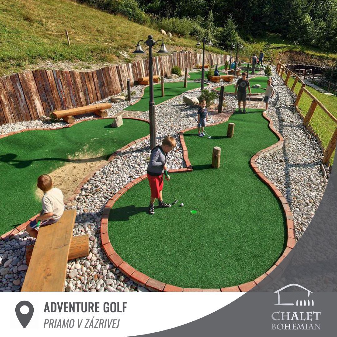 Adventure golf zazriva